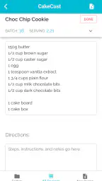 CakeCost screenshot