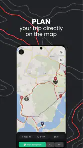 calimoto Motorcycle Navigation screenshot