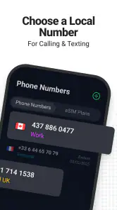 Call.com: 2nd Phone Number App screenshot