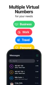 Call.com: 2nd Phone Number App screenshot