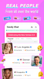 Candy Chat - Live video chat screenshot