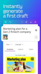 Canva: AI Photo & Video Editor screenshot