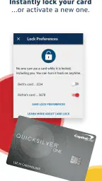 Capital One Mobile screenshot