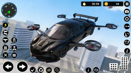 Car Flying Driving Simulator screenshot