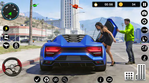 Car Flying Driving Simulator screenshot