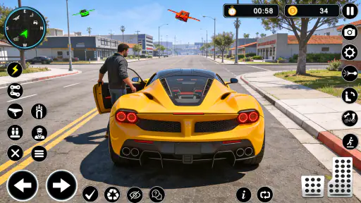 Car Flying Driving Simulator screenshot