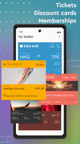 Digital Wallet and Passbook screenshot