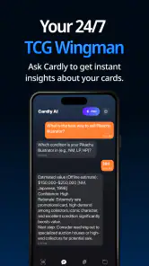 Cardly: TCG Card Value Scanner screenshot