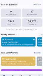 CardPointers: Maximize Rewards screenshot