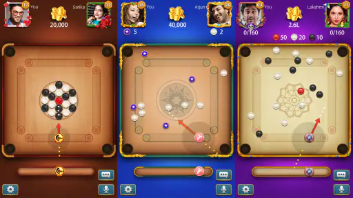 Carrom Meta-Board Disc Game screenshot
