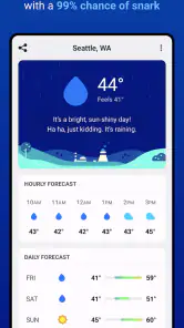 CARROT Weather screenshot