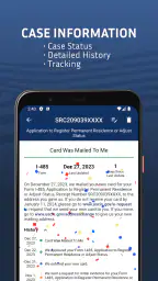 Case Tracker US Immigration screenshot