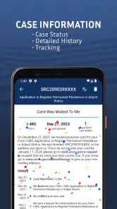Case Tracker US Immigration screenshot