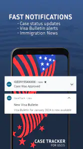 Case Tracker US Immigration screenshot