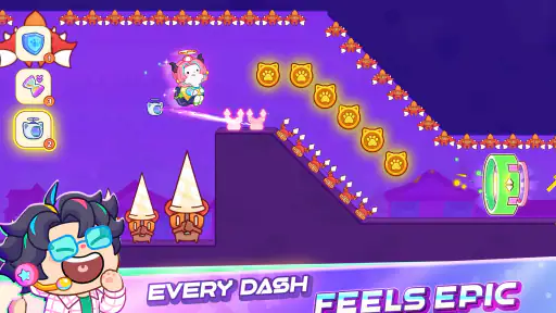 Cat Dash: Cute Cat Music Game screenshot