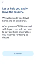 CBP Home screenshot