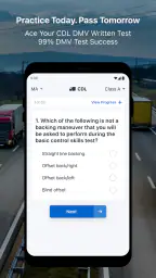 CDL Practice Written Test screenshot