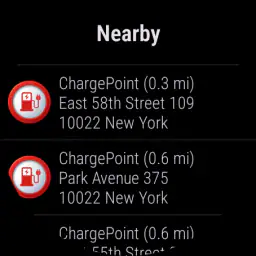 Charging Station Locator screenshot