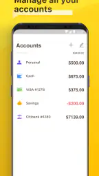 Checkbook - Account Tracker screenshot