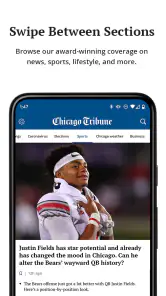 Chicago Tribune screenshot