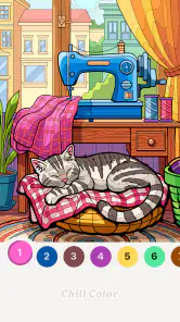 Chill Color - Paint by Number screenshot
