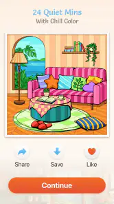 Chill Color - Paint by Number screenshot
