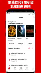 Cinemark Theatres screenshot