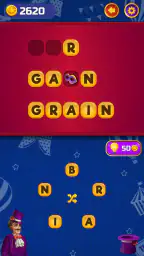 Circus Words: Magic Puzzle screenshot
