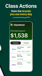 ClaimHunt: Class Action Claims screenshot