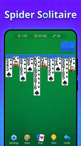 Classic Card: Spider Solitaire screenshot