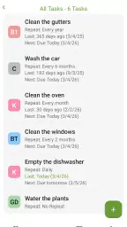 Clean My House: Chore Planner screenshot