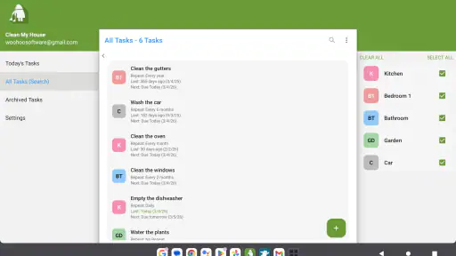 Clean My House: Chore Planner screenshot