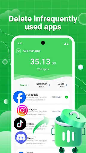 Clean Swipe & Antivirus screenshot