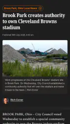 cleveland.com: Browns News screenshot