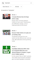 cleveland.com: Browns News screenshot