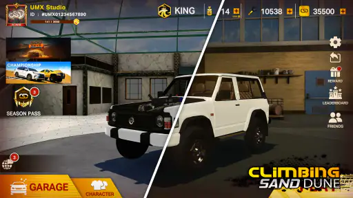 Climbing Sand Dune OFFROAD screenshot