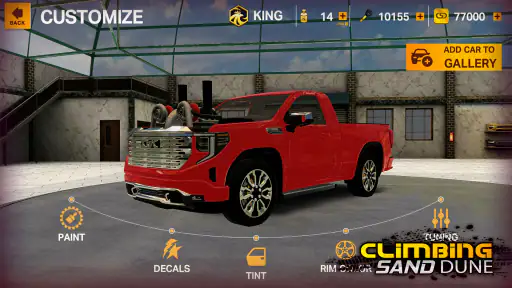 Climbing Sand Dune OFFROAD screenshot