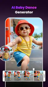 Clipfly - AI Baby Dance Video screenshot
