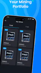 CloudMineX-Mining App screenshot