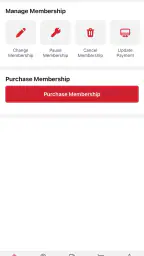 Club Car Wash Mobile App screenshot