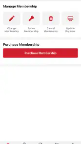 Club Car Wash Mobile App screenshot