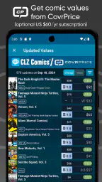 CLZ Comics comic book database screenshot
