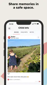 Co-parenting screenshot