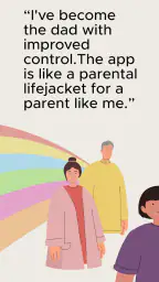 Co-parenting screenshot