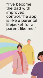Co-parenting screenshot