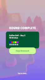 Coffee Golf screenshot