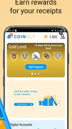 CoinOut: Receipts for Rewards screenshot