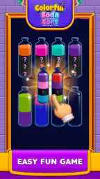 Colorful Soda Sort screenshot