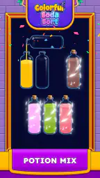 Colorful Soda Sort screenshot