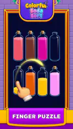 Colorful Soda Sort screenshot